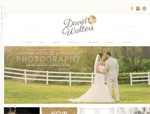 Tablet Screenshot of davidwaltersphotography.com